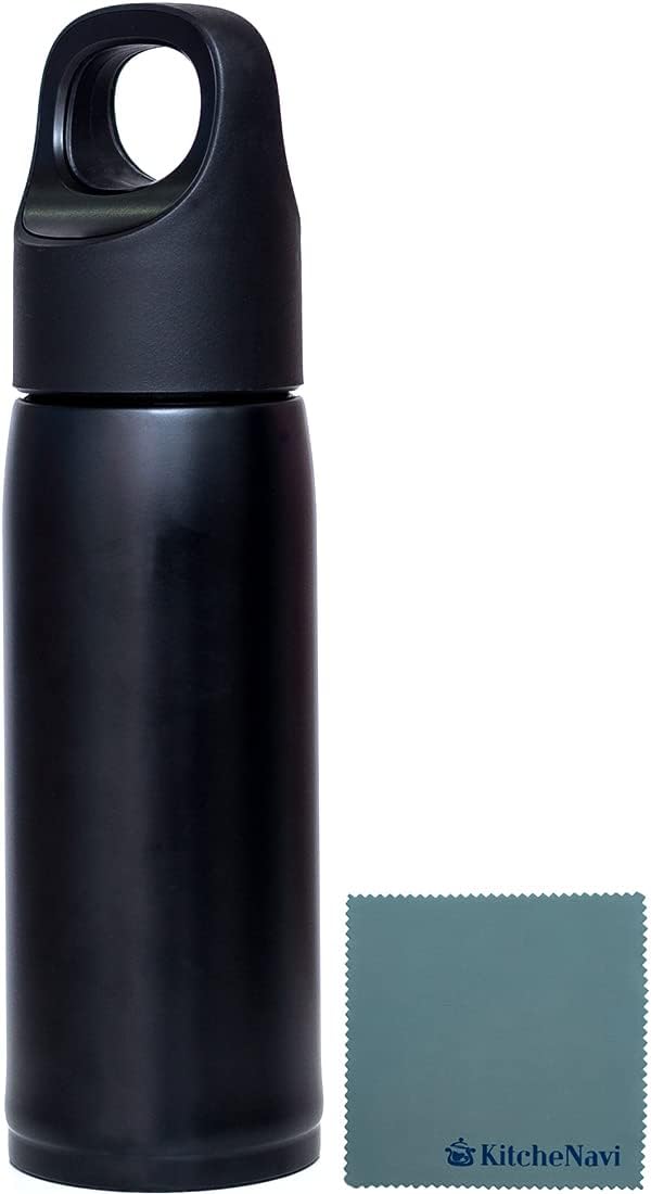 c-man 水筒 500ml 指紋認証ロック付水筒 異物混入対策 選べる特典付 c